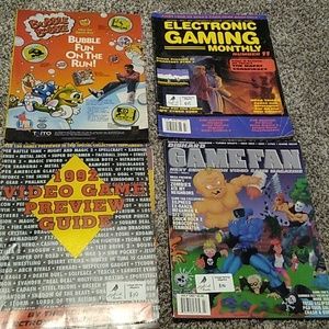🎮 👾 RARE Vintage Gaming Magazines (4-Set)